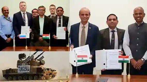 MoD inks Rs 858 crore contracts for Tunguska Air Defence Missile System & Inspection (Depot Level) of P8I Aircraft