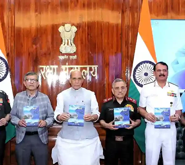 Raksha Mantri releases Defence Forces Vision 2047 A Roadmap for a Future-Ready Indian Military