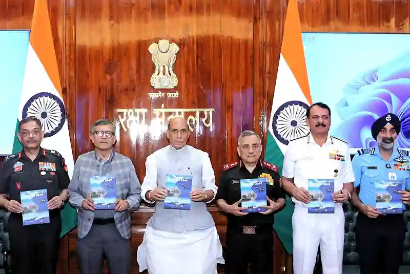 Raksha Mantri releases Defence Forces Vision 2047 A Roadmap for a Future-Ready Indian Military