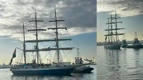 INS SUDARSHINI ARRIVES AT ALEXANDRIA AFTER MILESTONE TRANSIT THROUGH SUEZ CANAL