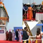 LAUNCH OF FIRST NEXT GENERATION OFFSHORE PATROL VESSEL (YARD 1280, SHACHI) AT M/S GSL, GOA