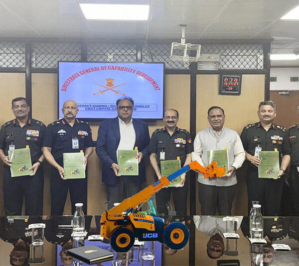 Indian Army Signs First-Ever Capital Procurement Contract on GeM for Telescopic Handlers