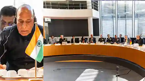 Raksha Mantri calls for enhanced India-Germany defence industrial partnerships during address to German Parliamentarians in Berlin