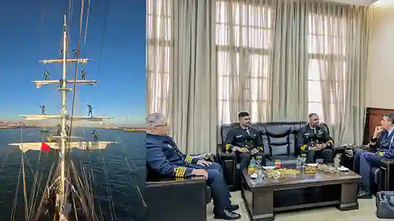 INS SUDARSHINI ARRIVES AT CASABLANCA, MOROCCO