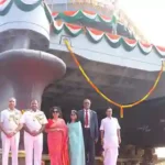 LAUNCH OF DSC A 23 (YARD 328) - FOURTH SHIP OF DIVING SUPPORT CRAFT (DSC) PROJECT