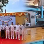 Keel Laying of FPV-4 & Plate Cutting Ceremony for FPV-7 for Indian Coast Guard