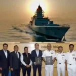 DELIVERY OF PROJECT 17A INDIGENOUS ADVANCED STEALTH FRIGATE MAHENDRAGIRI