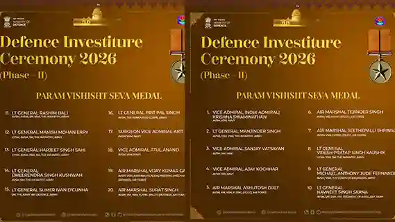 President Confers 105 Distinguished Service Medals at Defence Investiture Ceremony 2026