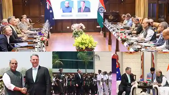 Raksha Mantri and Australian Deputy Prime Minister & Defence Minister co-chair second India-Australia Defence Ministers Dialogue
