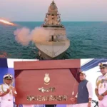 Indian Navy commissions Made-in-India advanced stealth frigate ‘INS Mahendragiri’ in Raksha Mantri’s presence at Visakhapatnam