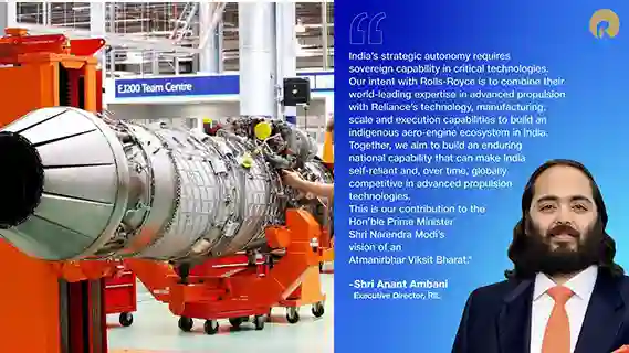 AMCA Engine: Reliance & Rolls-Royce Join Hands for India’s Fighter Engine