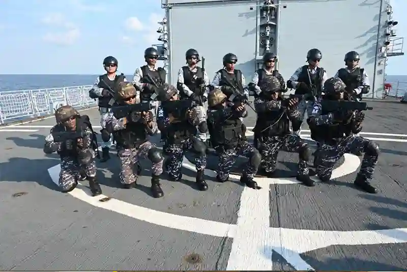 INS MYSORE CONCLUDES PARTICIPATION IN THE 4TH EDITION OF EXERCISE SAMUDRA LAKSAMANA AT LUMUT, MALAYSIA