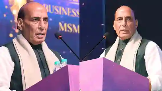 Invest in R&D and technology upgradation while fostering partnerships to become global enterprises & achieve Viksit Bharat goal: Raksha Mantri to MSMEs