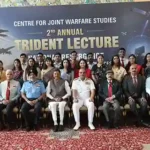 Raksha Rajya Mantri Delivers Special Address at Second Annual Trident Lecture of CENJOWS