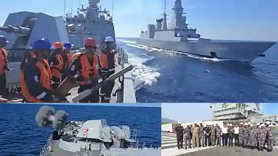 INS TRISHUL PARTICIPATES IN 24TH EDITION OF INDIA–FRANCE BILATERAL MARITIME EXERCISE VARUNA