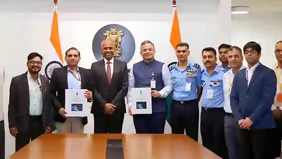 MoD inks Rs 4,106 crore contracts for GSAT-7C communication satellite and Varunastra Heavy Weight Torpedoes